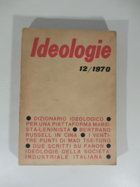 Ideologie